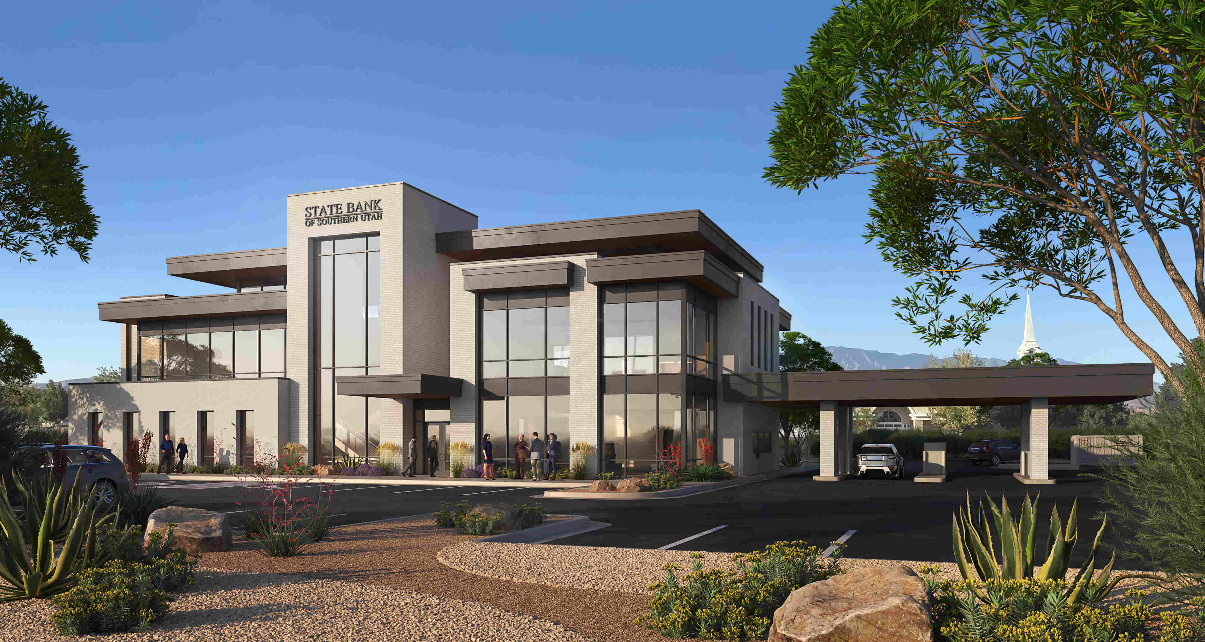 Architectural Design of State Bank of Souther Utah
